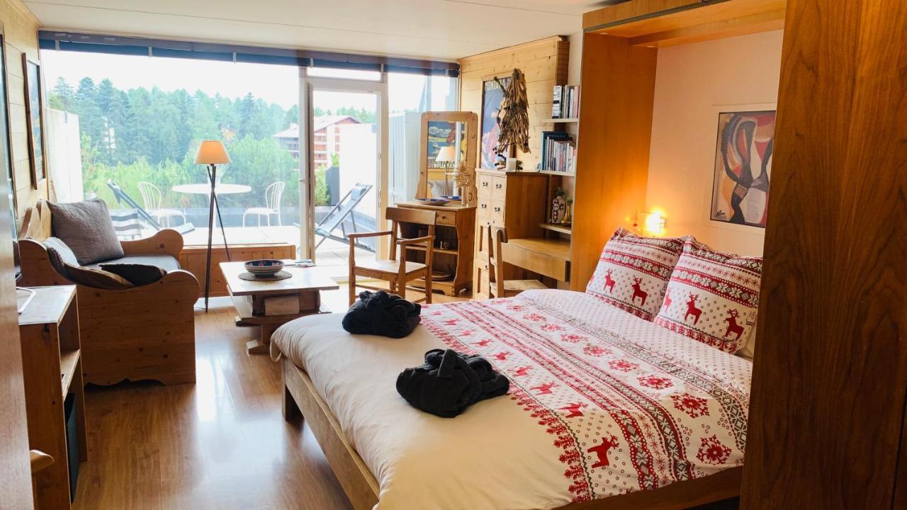 Appartement Etrier à Crans-Montana Extérieur photo